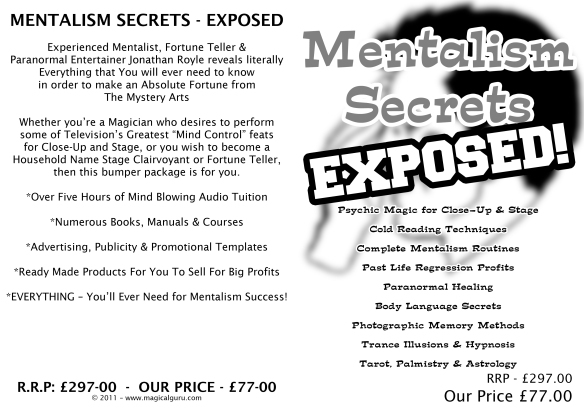 Mentalism & Psychic Cold Reading Secrets Exposed 