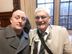 With Alistair Morgan the brother of the Late Daniel Morgan