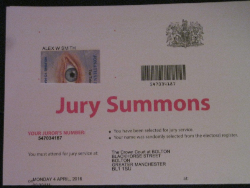 I would not be allowed to do Jury Service if even a fraction of the Rubbish Some Vindictive Liars post about me on the Web were true in any manner!