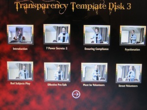 Disk Three - Transparency Template