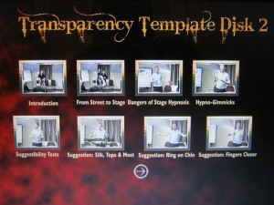 Disk Two - Transparency Template