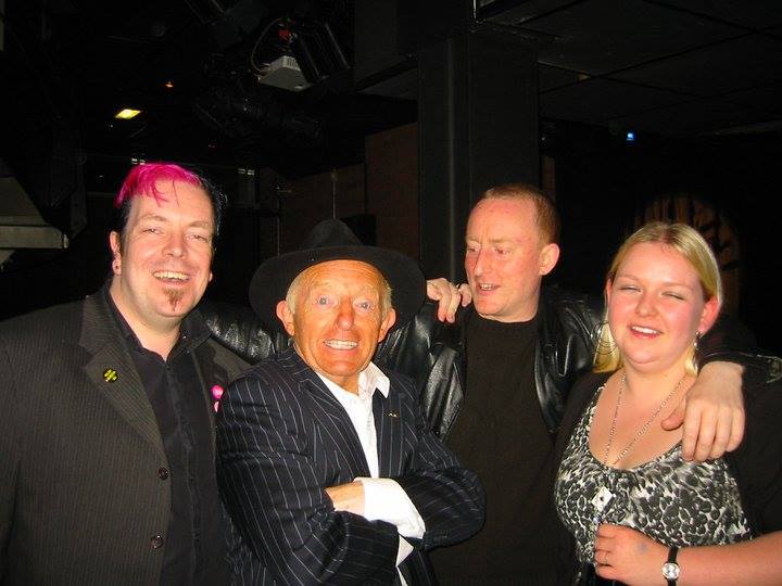 Hypnotist Jonathan Royle with the Late & Great Magician Paul Daniels
