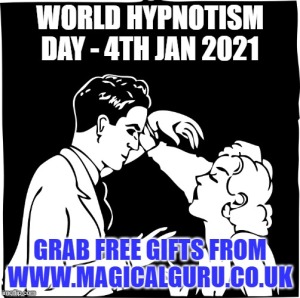 World Hypnotism Day 4th January 2021